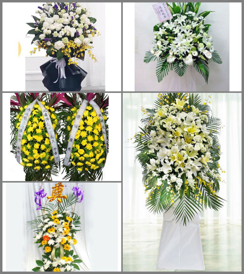 北京延庆区-科乡白事花篮预定